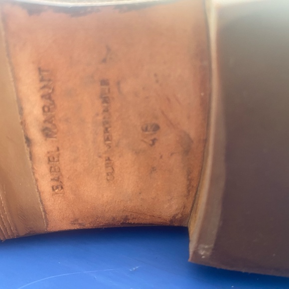 Isabel Marant Size 40 gray suede slouch boots - Picture 4 of 8